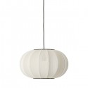 Knit-Wit 45 Oval Pendant Lamp Blue Stone - Made By Hand