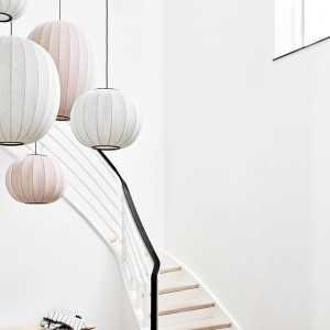 Knit-Wit 45 Oval Suspension Pearl White - Made By Hand