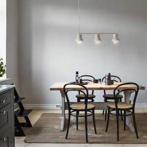 Down long beige pendant light - Co Bankeryd