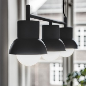 Down long black pendant light - Co Bankeryd