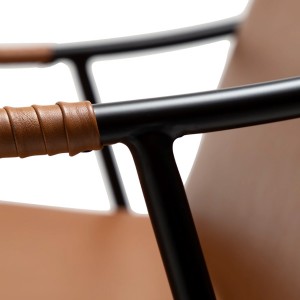 Boto Brown Armchair - Dan Form