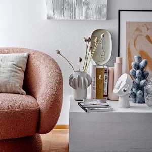 Ted armchair Brown bouclette - Bloomingville