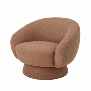 Ted fauteuil Marron bouclette - Bloomingville