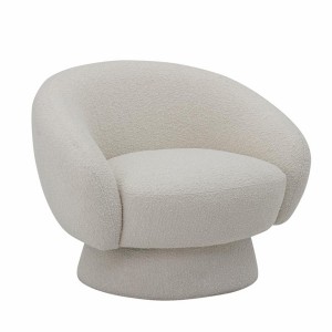 Ted armchair White bouclette - Bloomingville