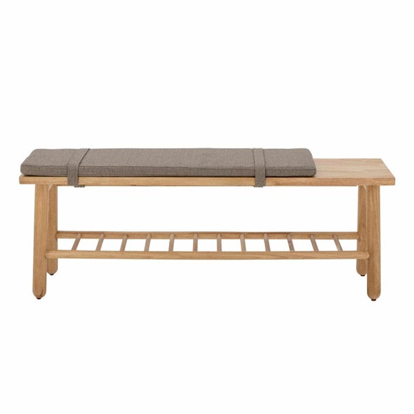 Linde Bench Nature Rubberwood - Bloomingville