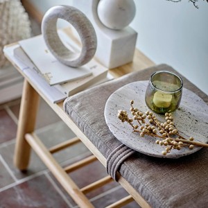 Linde Bench Nature Rubberwood - Bloomingville