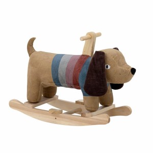 Charlie Rocking Toy Dog Brown Polyester - Bloomingville Mini