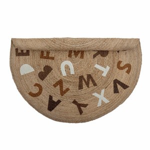 Tapis Dinne Marron Jute - Bloomingville Mini