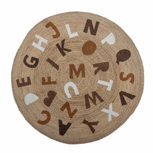 Dinne Brown Jute Rug - Bloomingville Mini