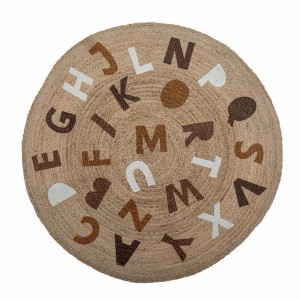 Tapis Dinne Marron Jute - Bloomingville Mini
