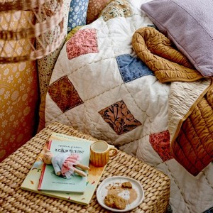 Mojo Tabouret Nature Jacinthe d'eau - Bloomingville Mini