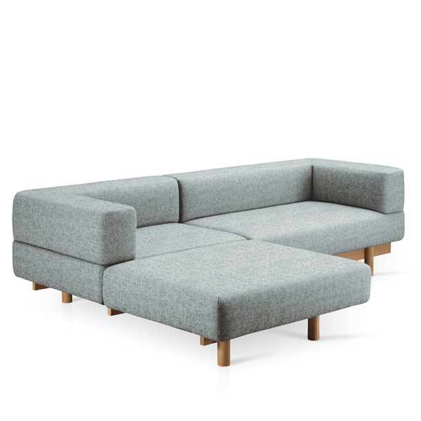 Alchemist Sofa with Left Chaise Longue - EMKO