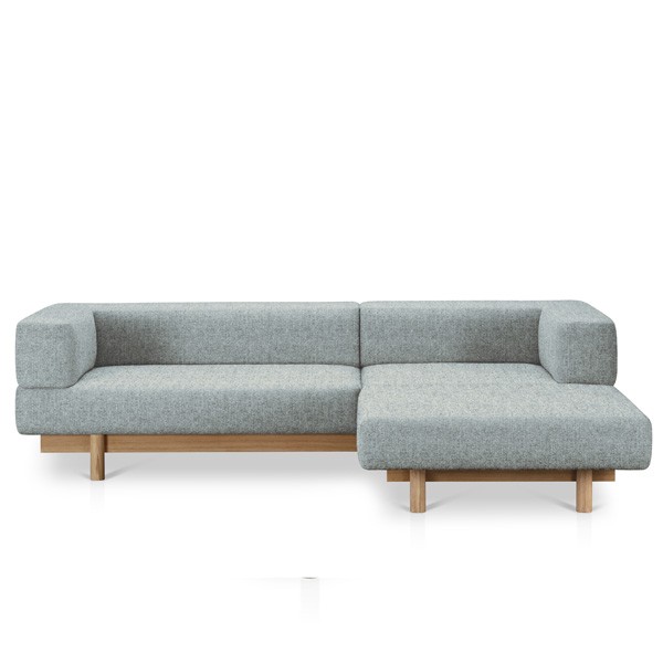 Alchemist sofa with right chaise longue - EMKO