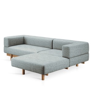 Alchemist sofa with right chaise longue - EMKO