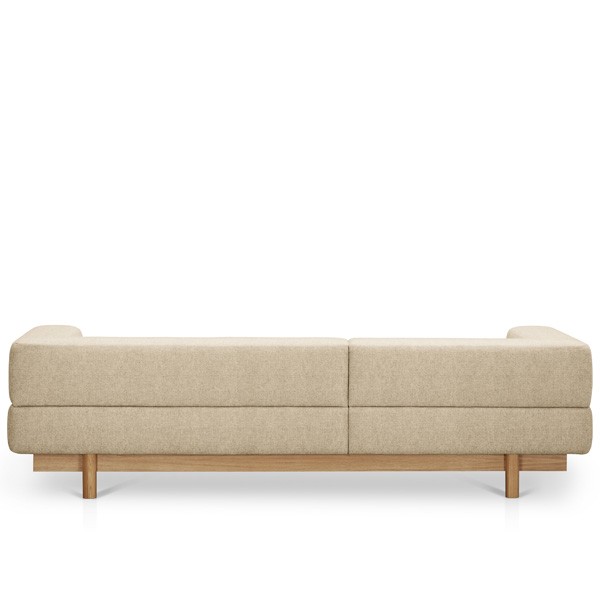 Alchemist sofa with chaise longue Left beige - EMKO