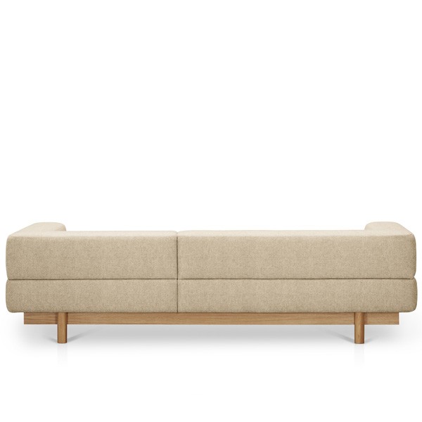 Alchemist sofa with right chaise longue beige - EMKO