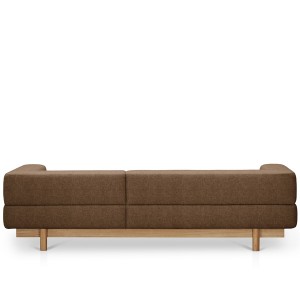 Alchemist sofa with chaise longue Right brown - EMKO