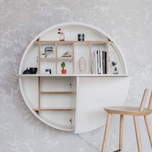 Bureau mural Blanc Pill - EMKO