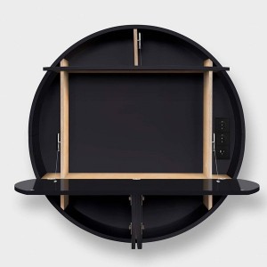 Bureau mural Noir Pill Extra - EMKO