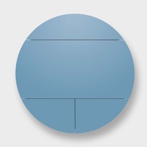 Bureau mural Blanc / Bleu Pill Extra - EMKO
