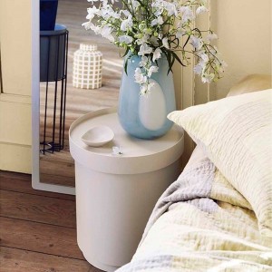 Ninna Small Table with Storage Off White - Broste Copenhagen