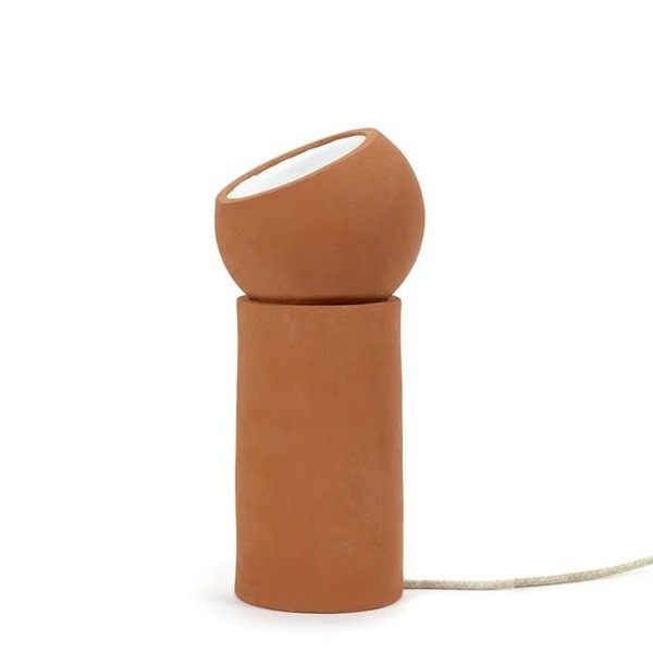 Terracotta table lamp H39cm - Serax
