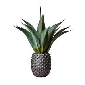 Contraste Artistique : Pot CAMILLE Taille L sur Terrasse Extérieure