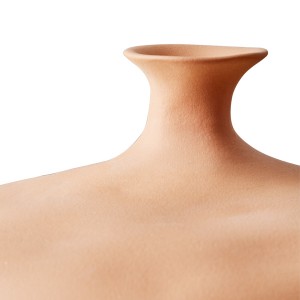 Fleurs Vibrantes dans le Vase SAEED Corail