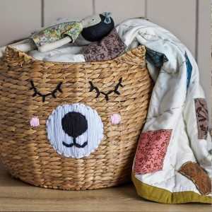 Éveillez l'Imagination : Le Plaid Melua en Coton Naturel de Bloomingville MINI