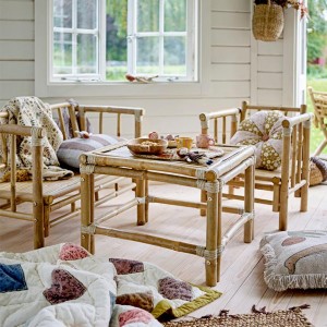 Chaise Mini Sole accoudoir Bambou - Bloomingville Mini