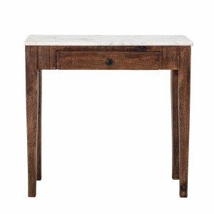 Hauge Side Table Brown Marble - Creative Collection by Bloomingville