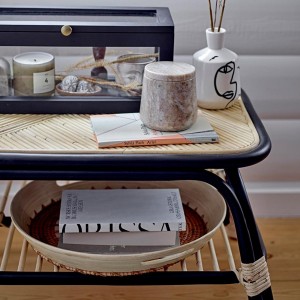 Table d'Appoint Chic Loue : Étagère Inférieure Organisatrice