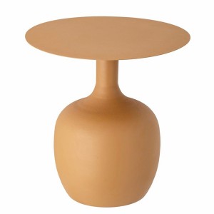 Table d'Appoint Design Ayah - Couleur Jaune et Style Unique