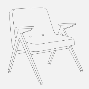 copy of Chaise de bar Timber S/65 200-190 X2 - 366 Concept