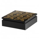 Une Collection Élégante de Boîtes Carrées Pigalle par Red Edition - noir moutarde