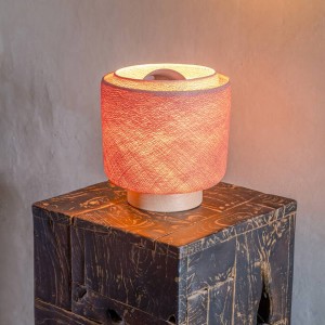 Nude / sand Tulip table lamp - La case de cousin Paul