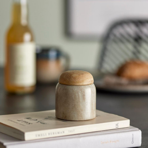 Payana Jug with Lid Nature Marble - Bloomingville