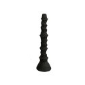 Iness Candle Holder, Brown (set of 2) - Creative collection by Bloomingville