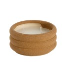 Beige ceramic aromatic candle - Andrea House