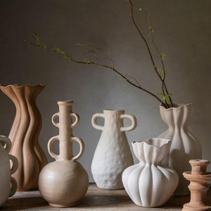 Athens ceramic high vase - Andrea House