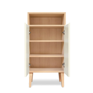 Petit meuble d'entrée ENKI beige havane - KULILE