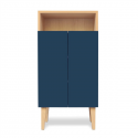 Small ENKI beige havana entrance cabinet - KULILE