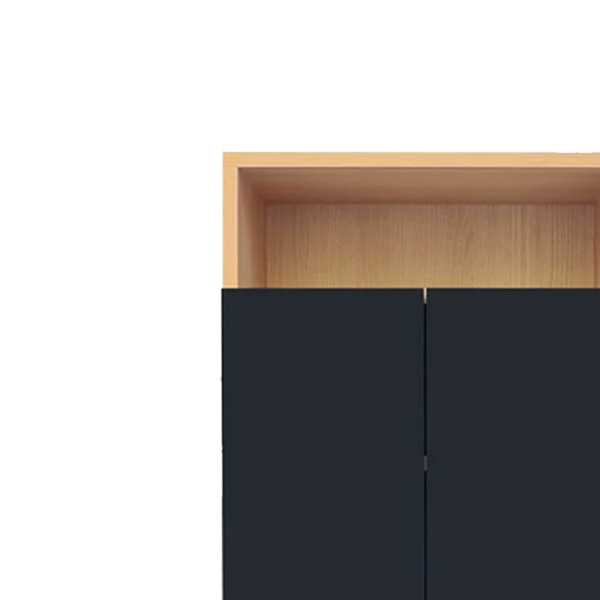 Petit meuble d'entrée ENKI gris antracite - KULILE