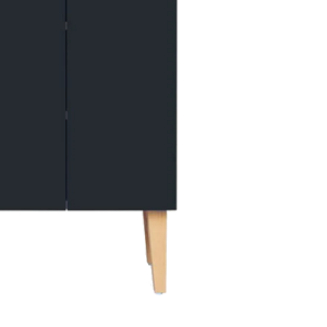 Petit meuble d'entrée ENKI gris antracite - KULILE