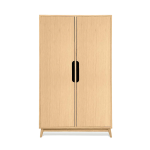 Small FLAK Oak wardrobe - Kulile