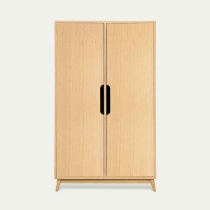 Small FLAK Oak wardrobe - Kulile