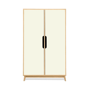 Small wardrobe FLAK Oak beige sand - Kulile