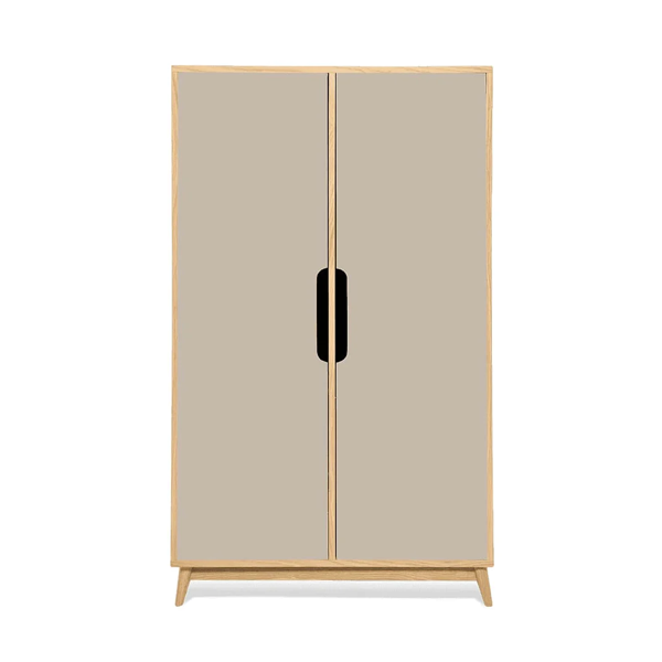 Petite penderie FLAK Chêne Beige havane - Kulile