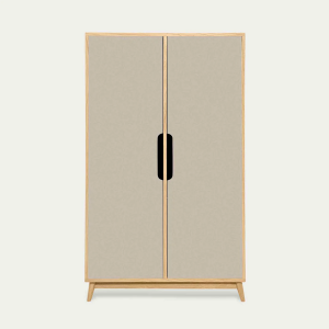 Petite penderie FLAK Chêne Beige havane - Kulile