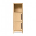 Armoire parisienne FOLK chêne naturel - Kulile
